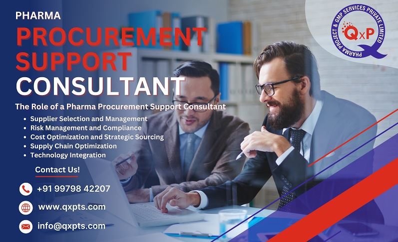 pharma procurement support consultant in india
