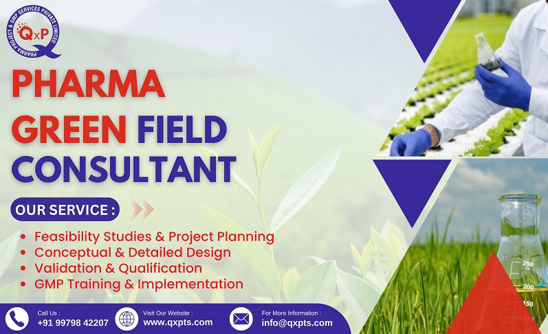 pharmaceutical green field consultant in india