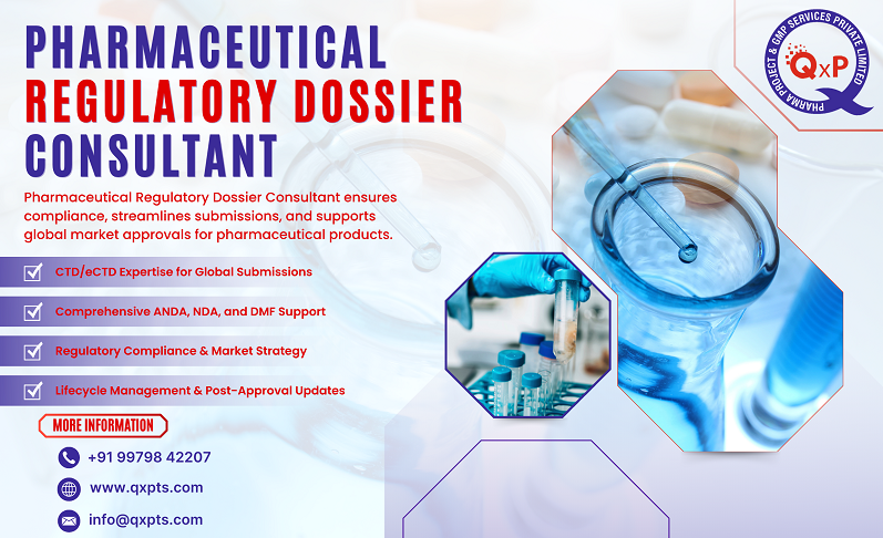 pharmaceutical regulatory dossier consultant india