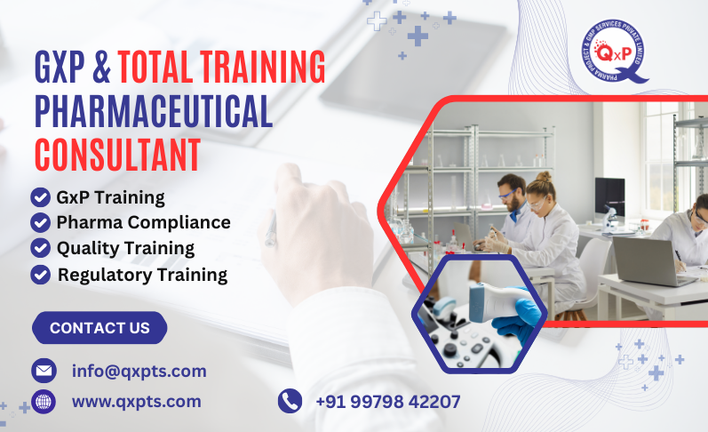 gxp & total training pharmaceutical consultant in india