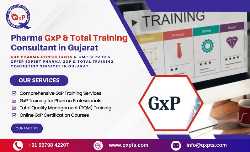 pharma gxp & total training consultant in gujarat