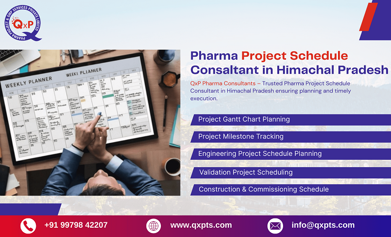 pharmaceutical project schedule consultant in himachal pradesh